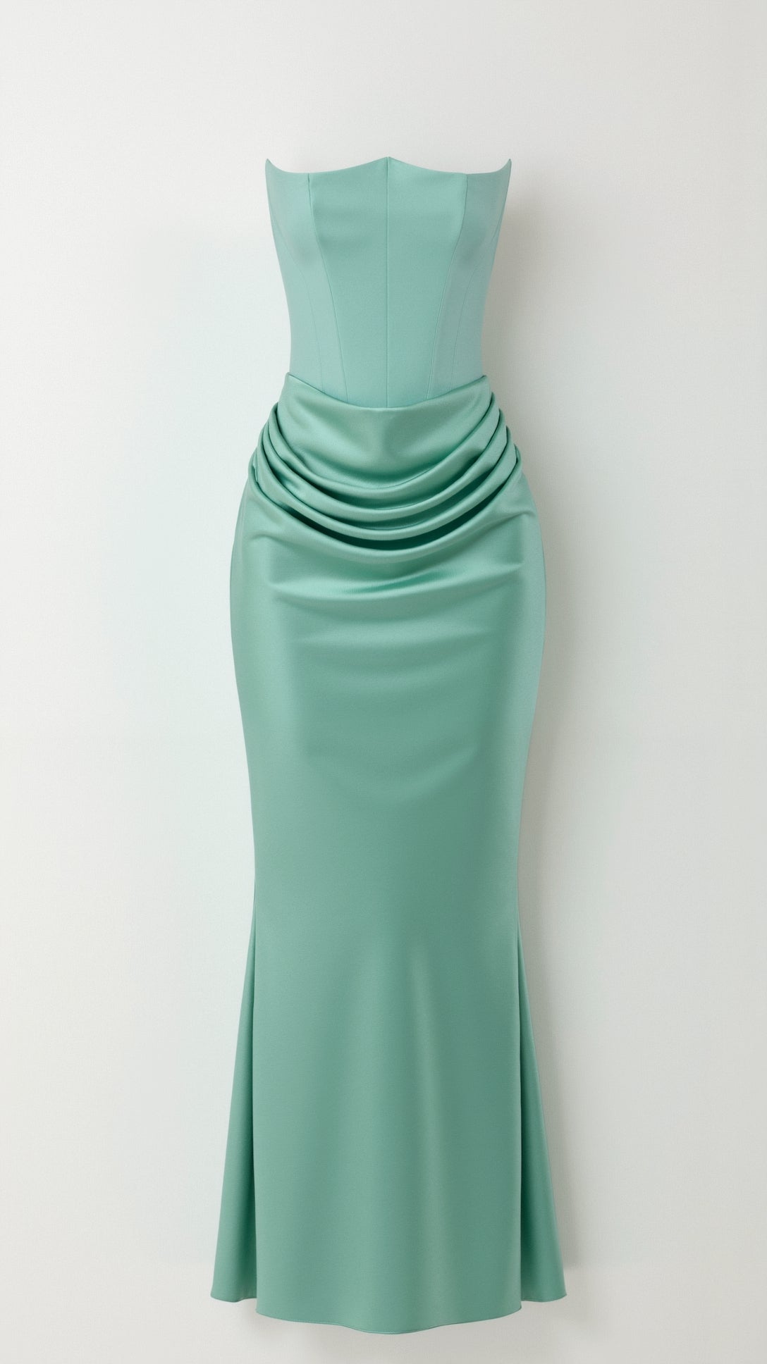 The Hills Nashville Bella Strapless Wedding Guest Column Maxi Dress