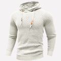 Lachlan Basket-Weave Pullover Hoodie Men's