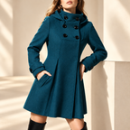 Bella Hooded Swing Coat Women's