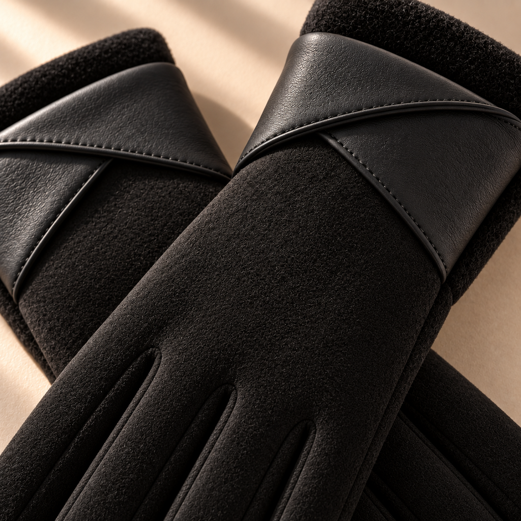 Helena Wrap Cuff Gloves Unisex