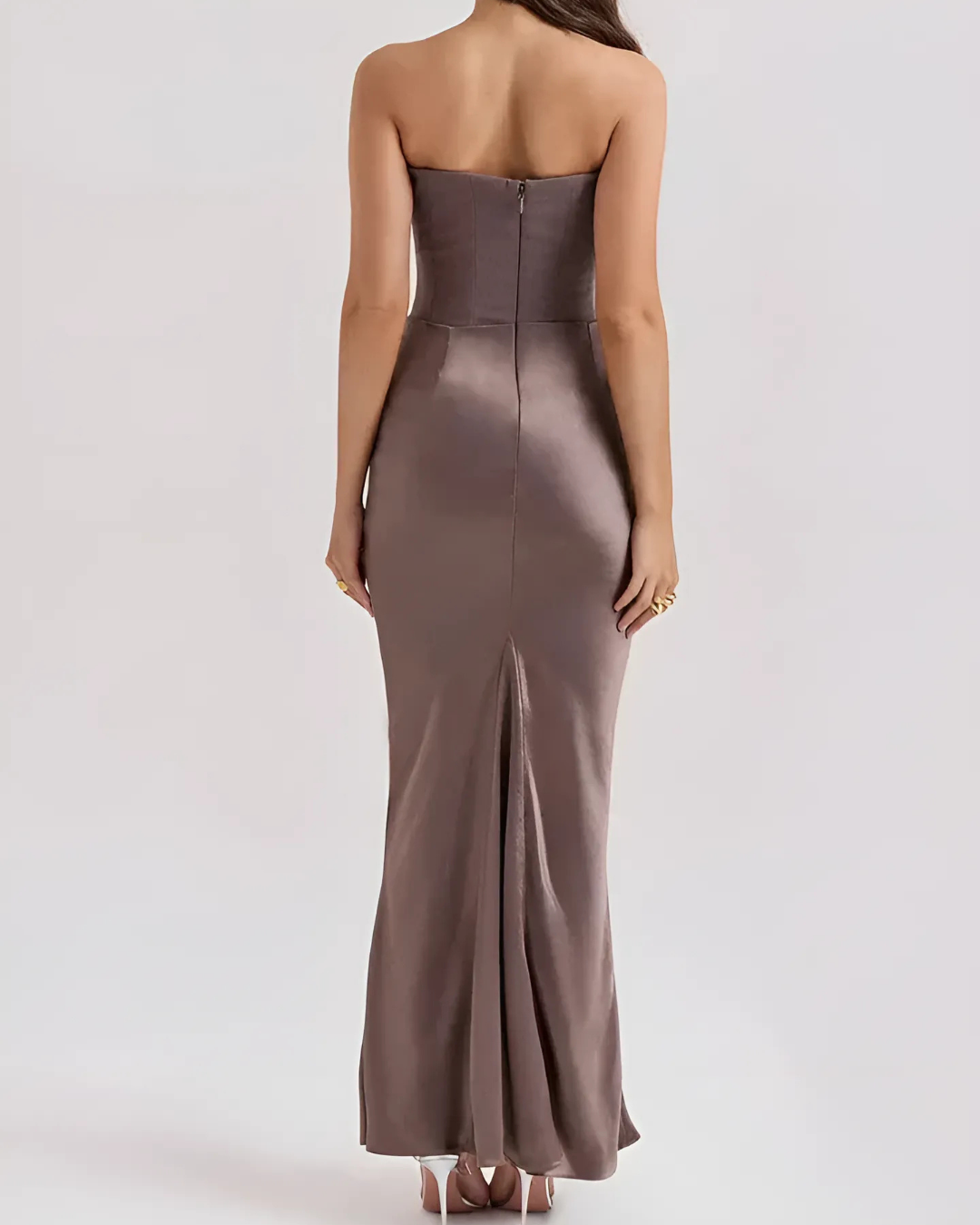 The Hills Nashville Claire Women's Wedding Guest Draped Maxi Dress