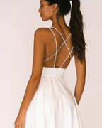 The Hills Nashville Daisy Women Wedding Guest Strappy Midi Dress