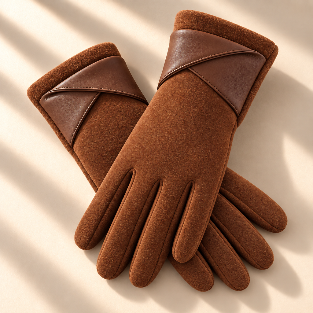 Helena Wrap Cuff Gloves Unisex