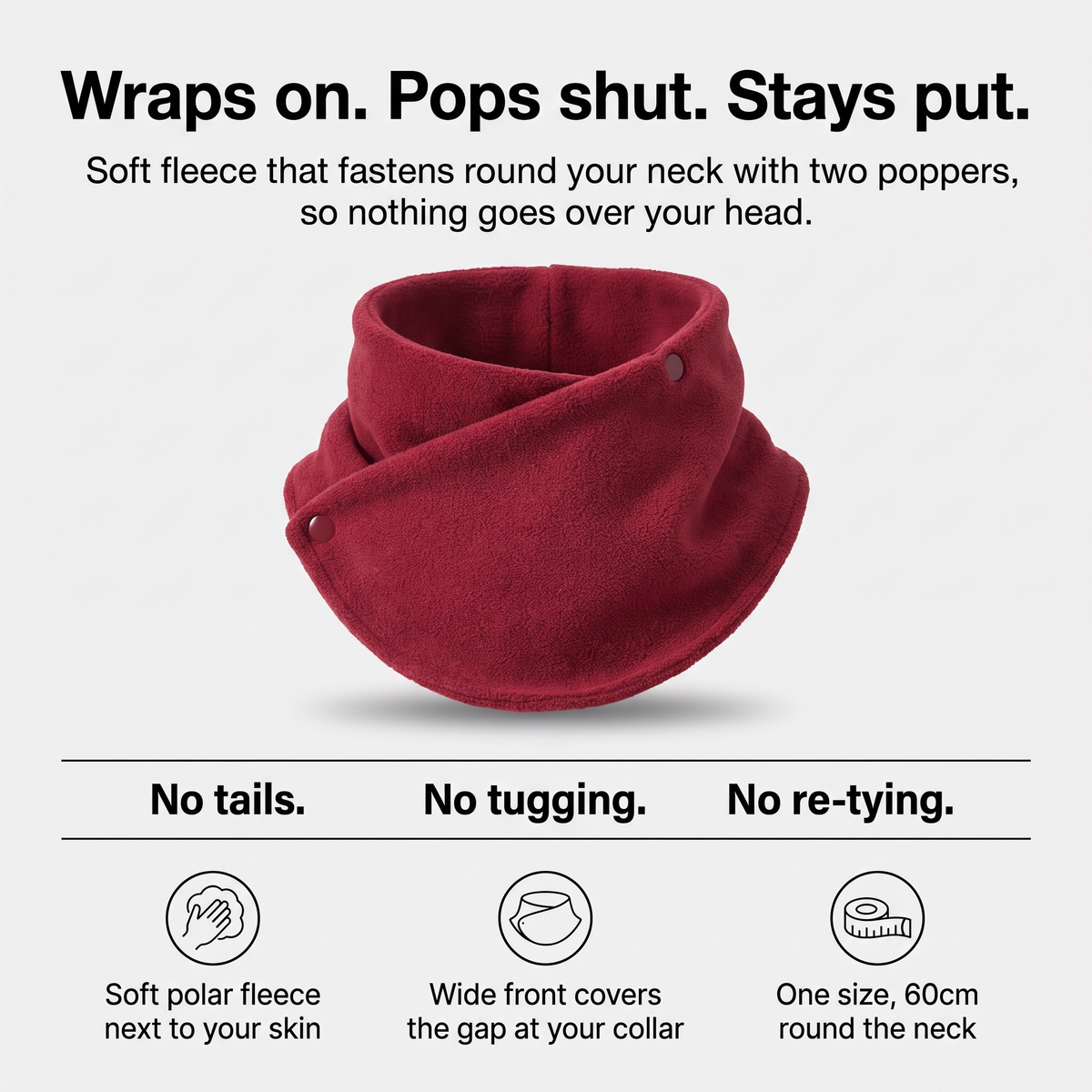 Fleece Snood Neck Warmer