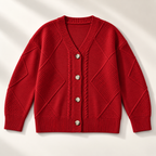 Frances Cable Button Cardigan Women's