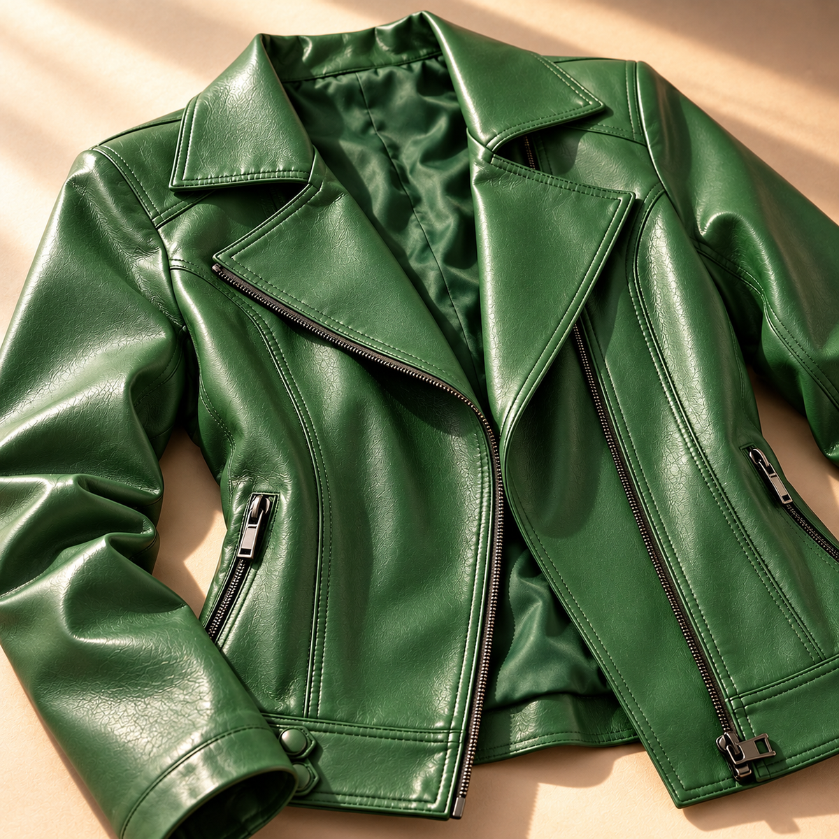 Francesca Lapel Moto Jacket Women's