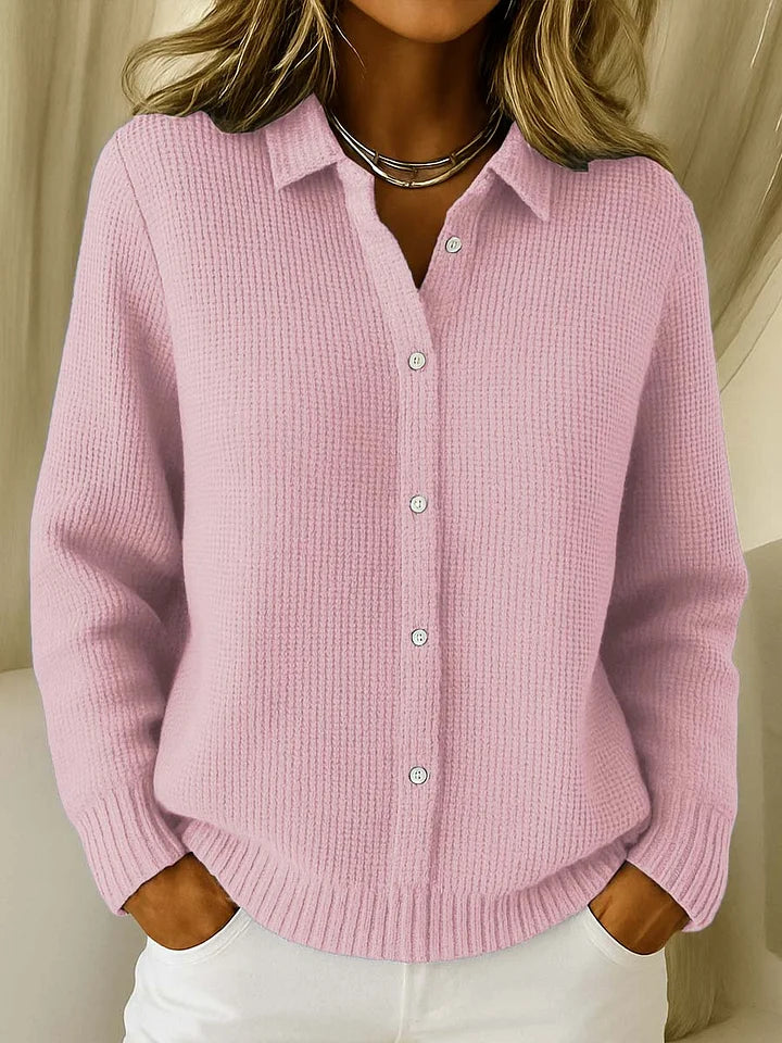 Harper & Wells Harlow Elegant Cozy Knit Button-Front Cardigan