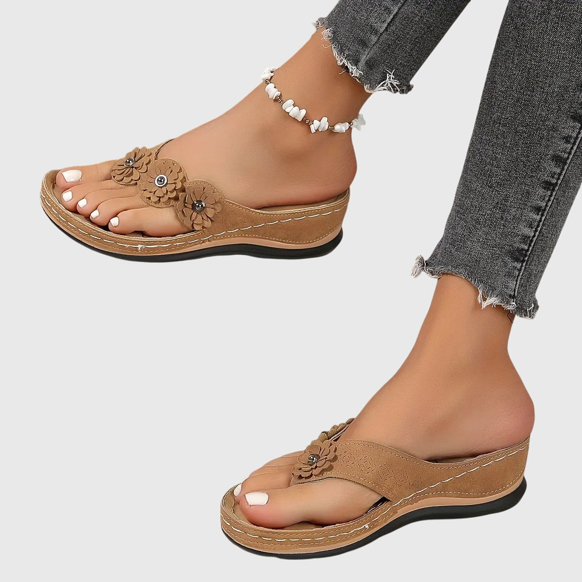 The Hills Nashville Alexis Women's Orthopedic Flip Flops Arch Support