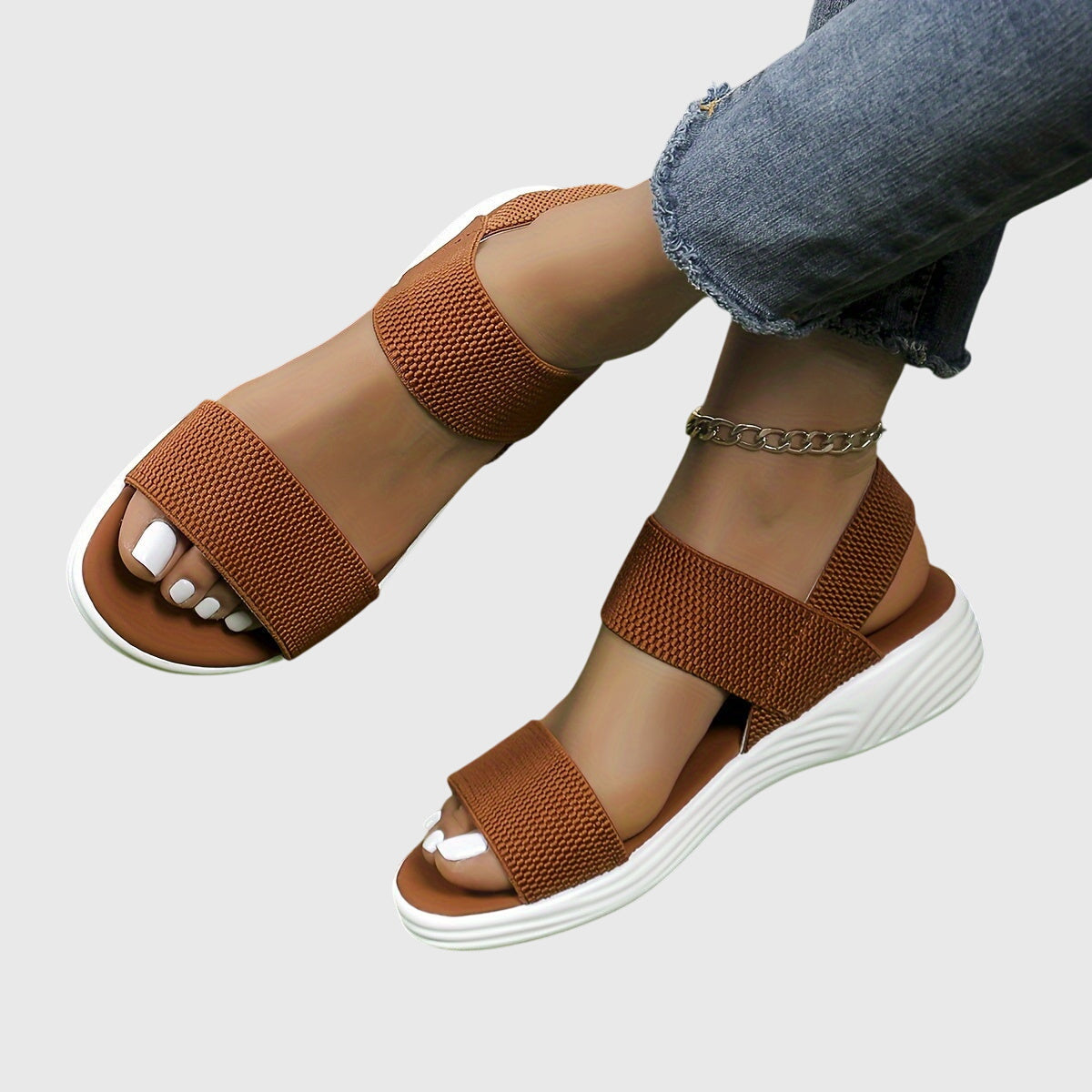 The Hills Nashville Emila Women's Lightweight Stretch Orthopedic Sandals