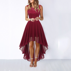 The Hills Nashville Kaitlyn Women's Wedding Guest High-Low Midi Dress
