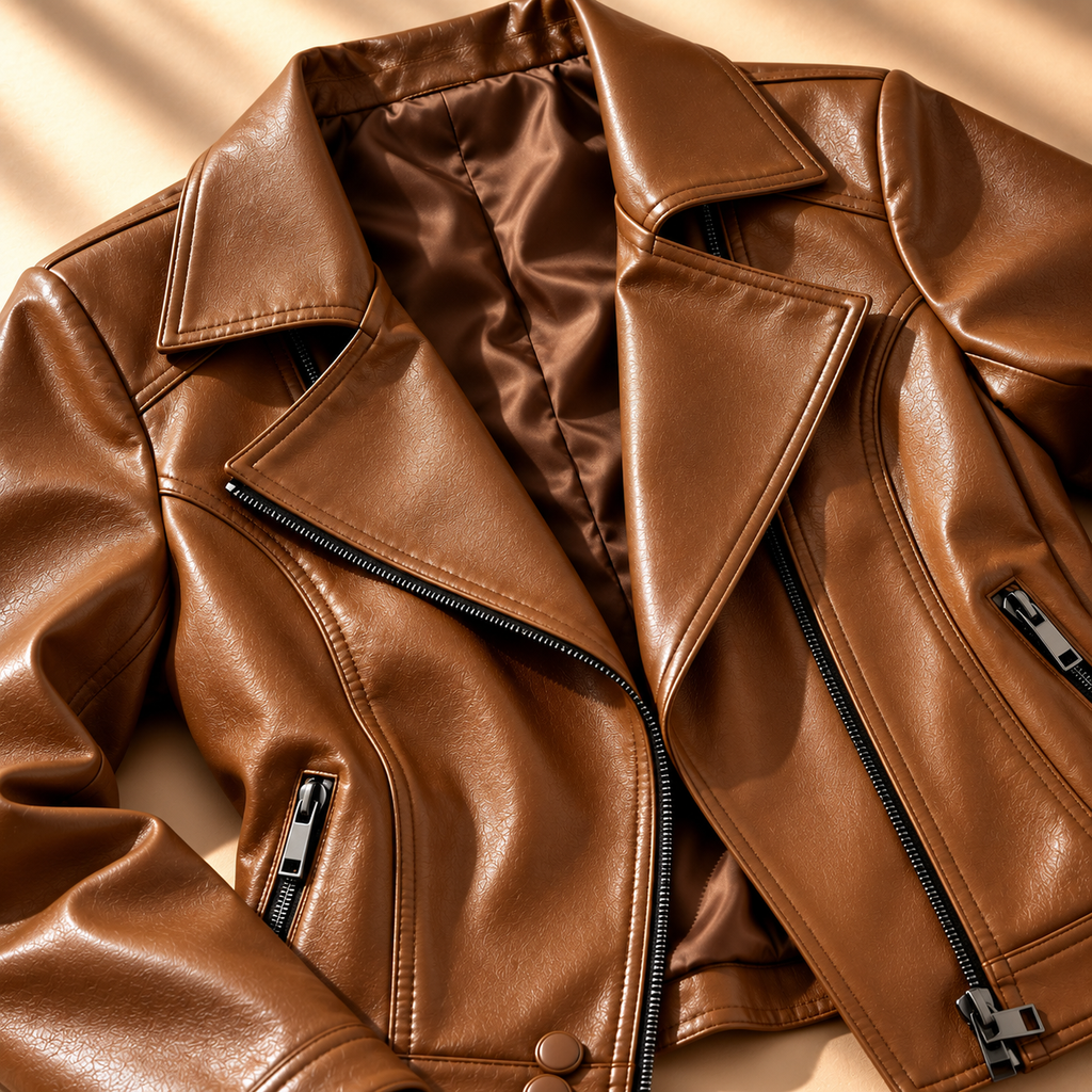 Francesca Lapel Moto Jacket Women's