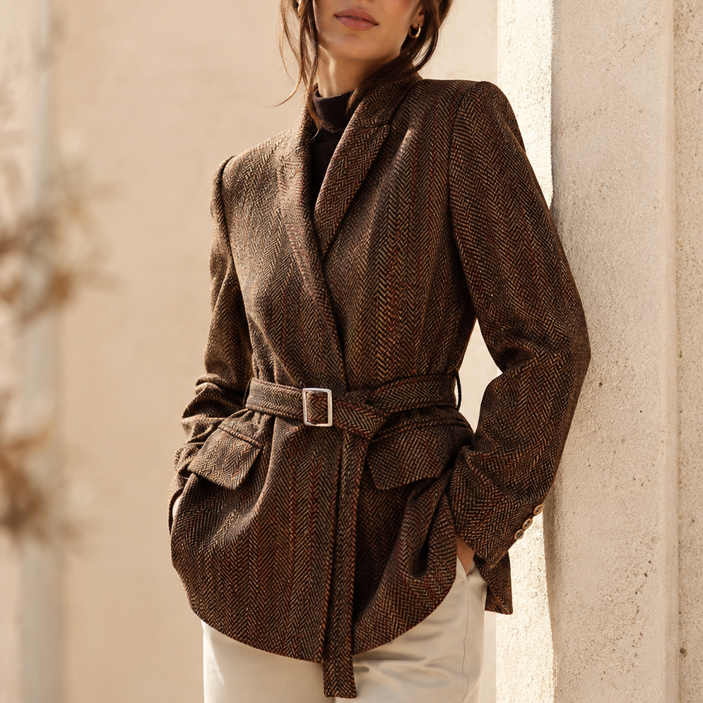 Sutton Belted Jacket Unisex