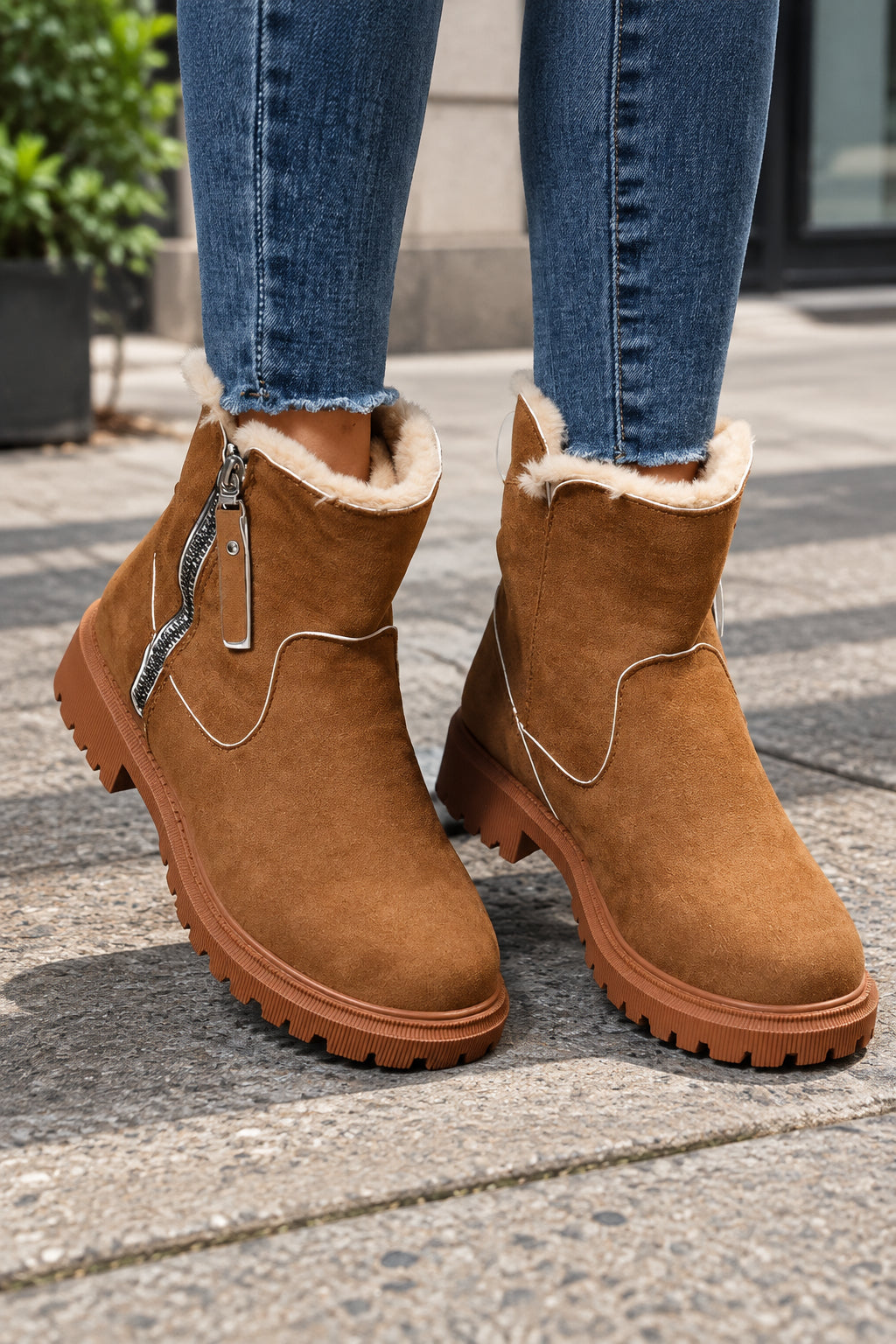 Platform Ankle Boots Women's
