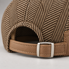 Thornton Herringbone Driving Cap Men's