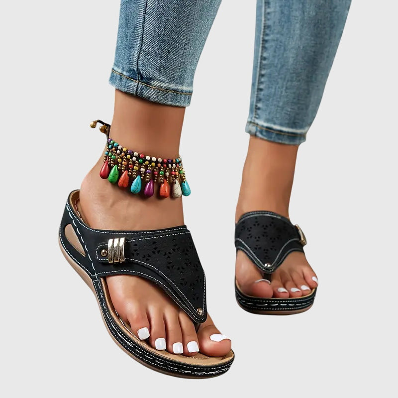 The Hills Nashville Kaylie Women's Orthopedic Wedge Sandals
