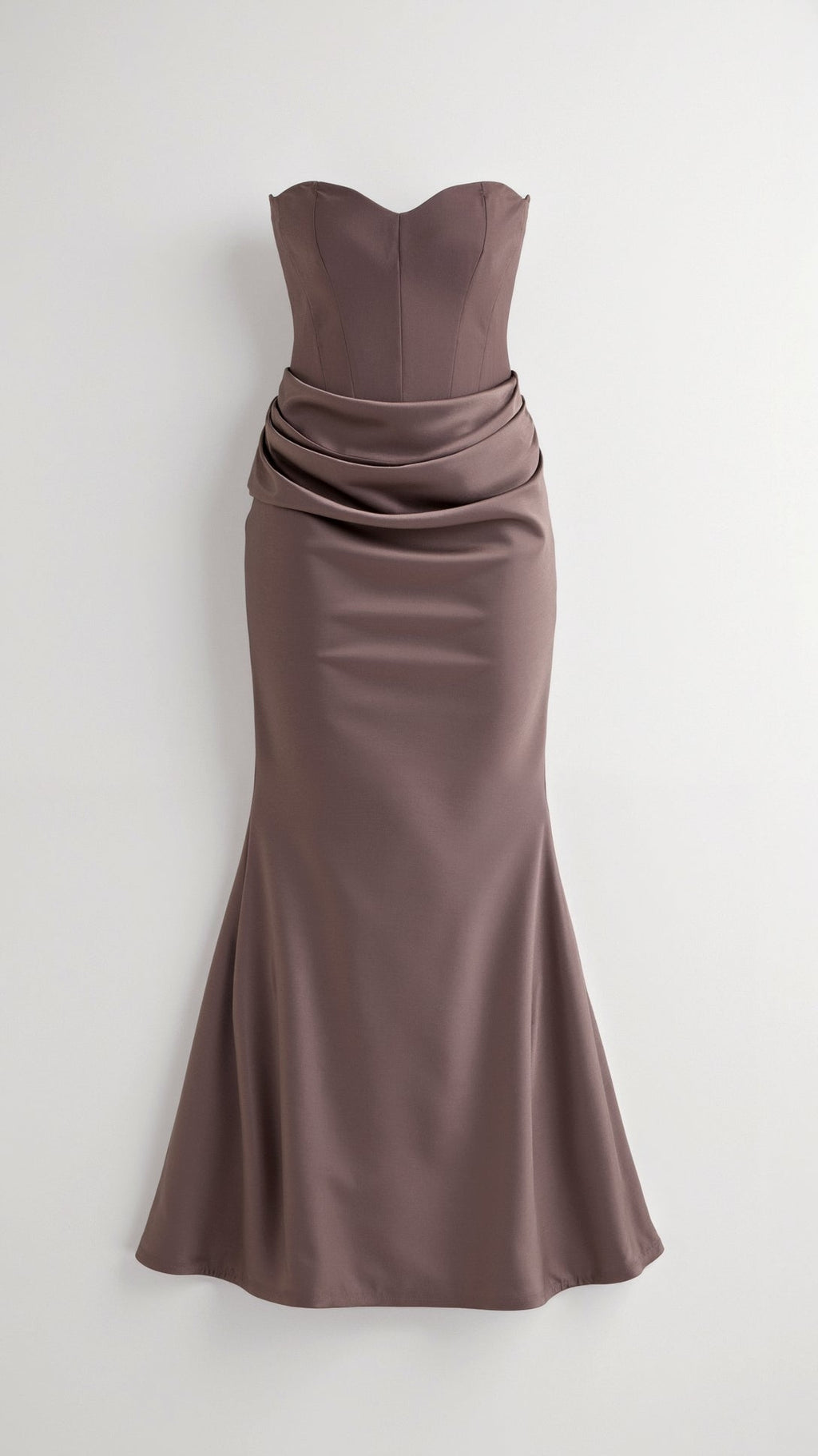 The Hills Nashville Bella Strapless Wedding Guest Column Maxi Dress