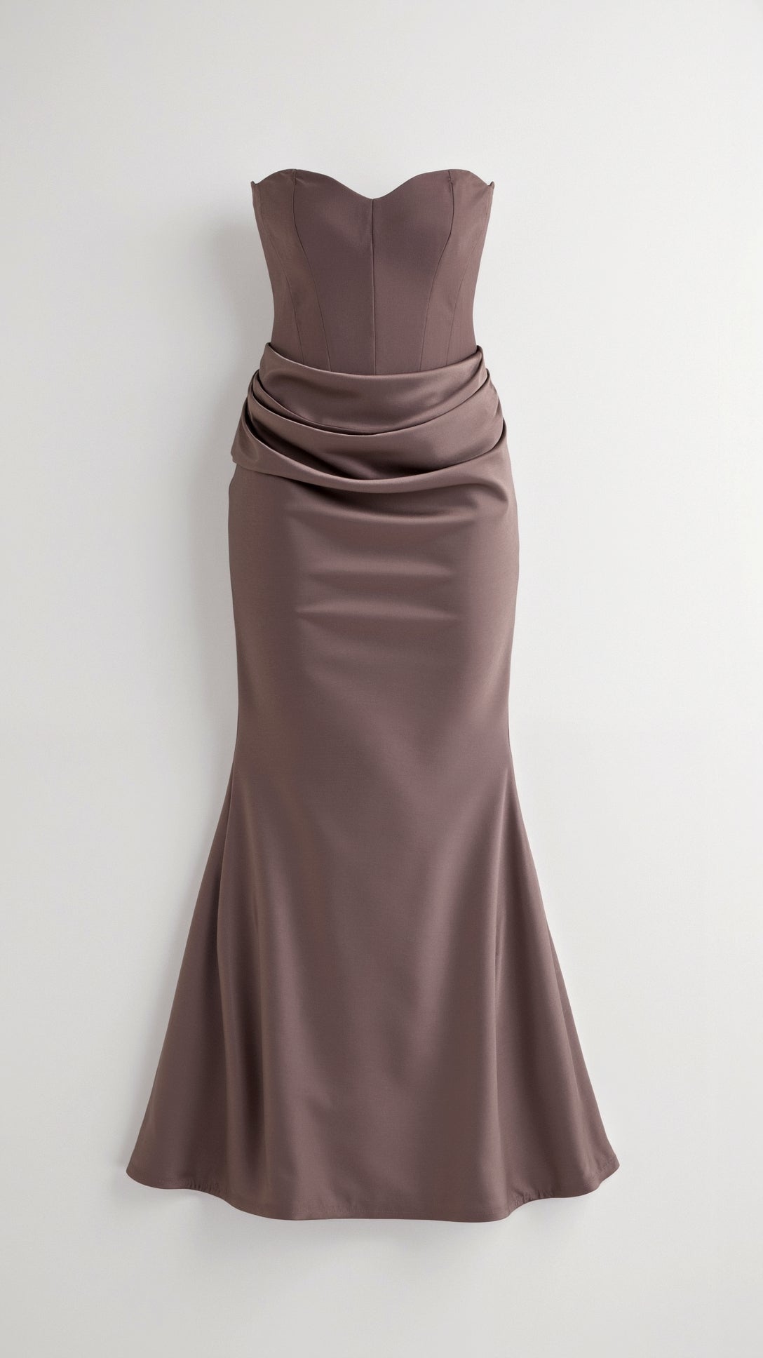 The Hills Nashville Bella Strapless Wedding Guest Column Maxi Dress