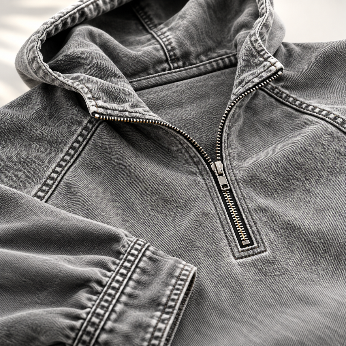 Jacob Washed Zip Hoodie Men's