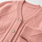 Frances Cable Button Cardigan Women's