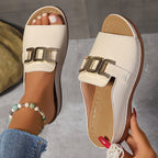 The Hills Nashville Adele Orthopedic Wedge Heel Sandals Vegan