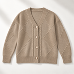 Frances Cable Button Cardigan Women's