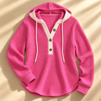 Jesse Bell Waffle Henley Unisex