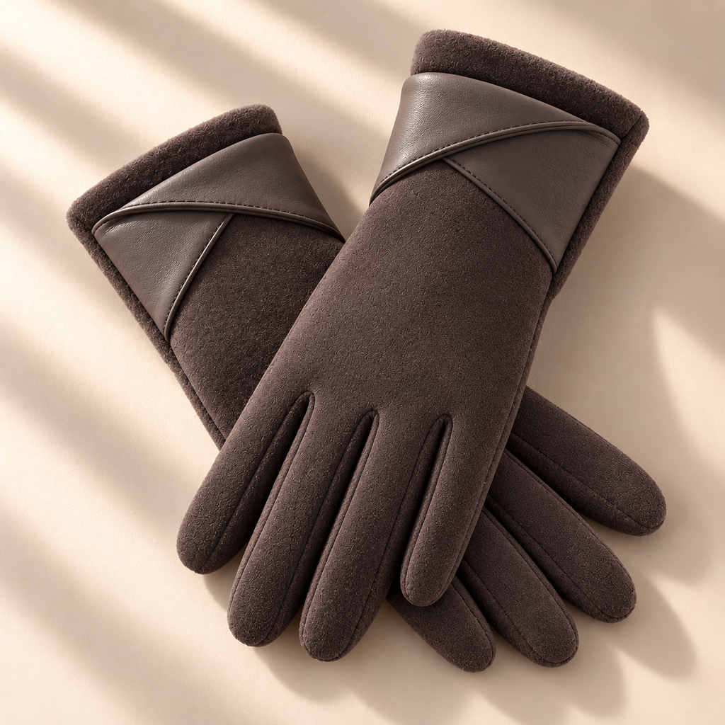 Helena Wrap Cuff Gloves Unisex