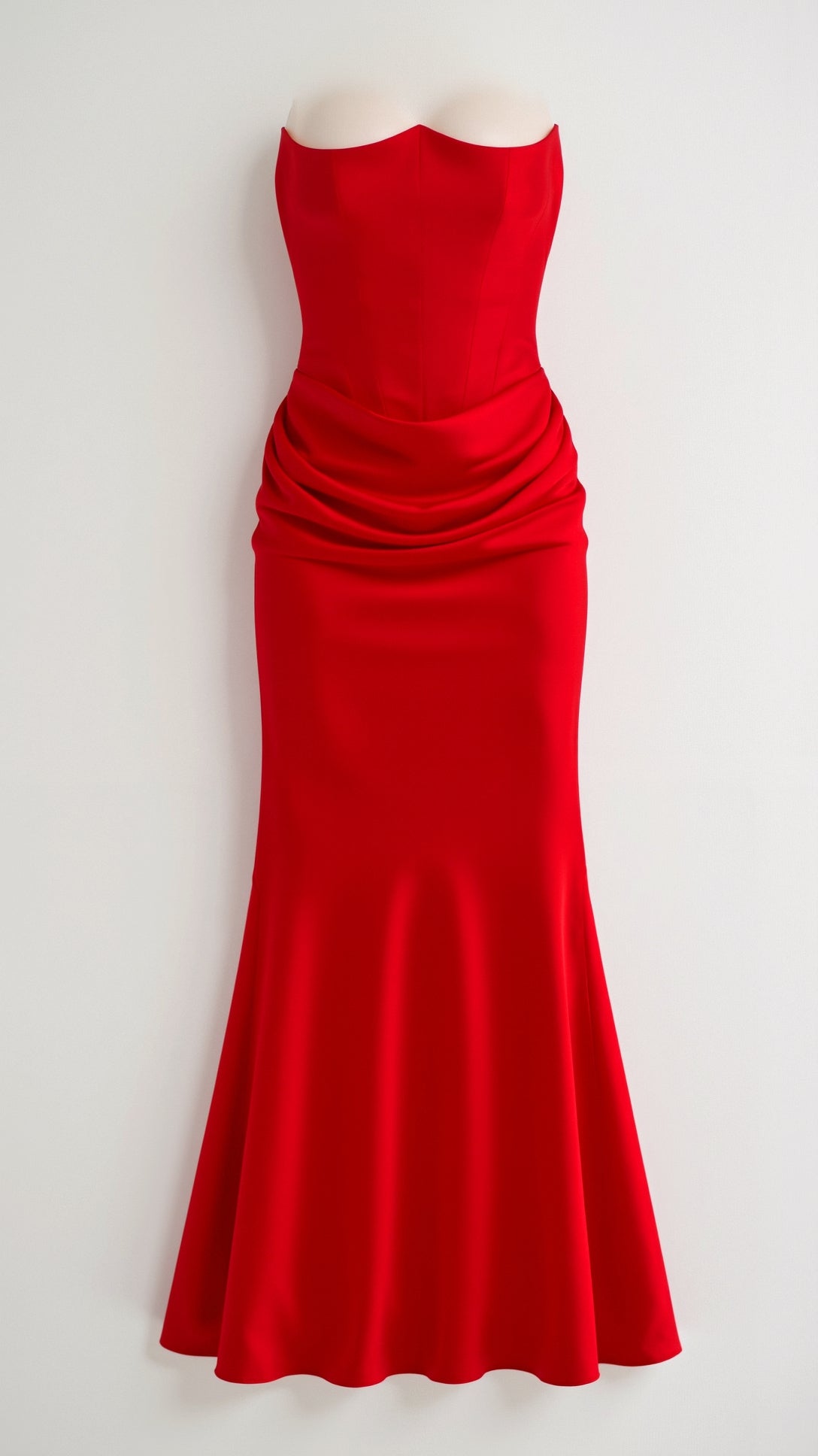 The Hills Nashville Bella Strapless Wedding Guest Column Maxi Dress