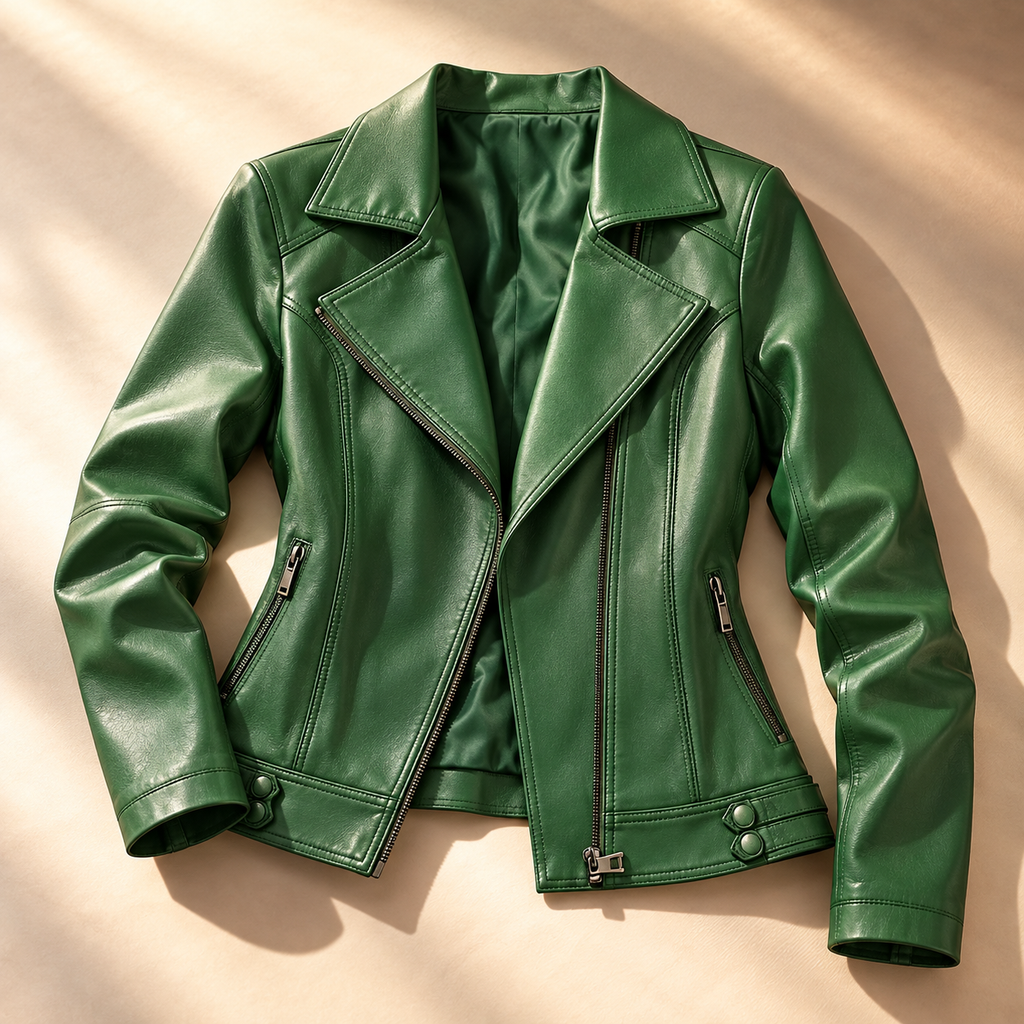 Francesca Lapel Moto Jacket Women's
