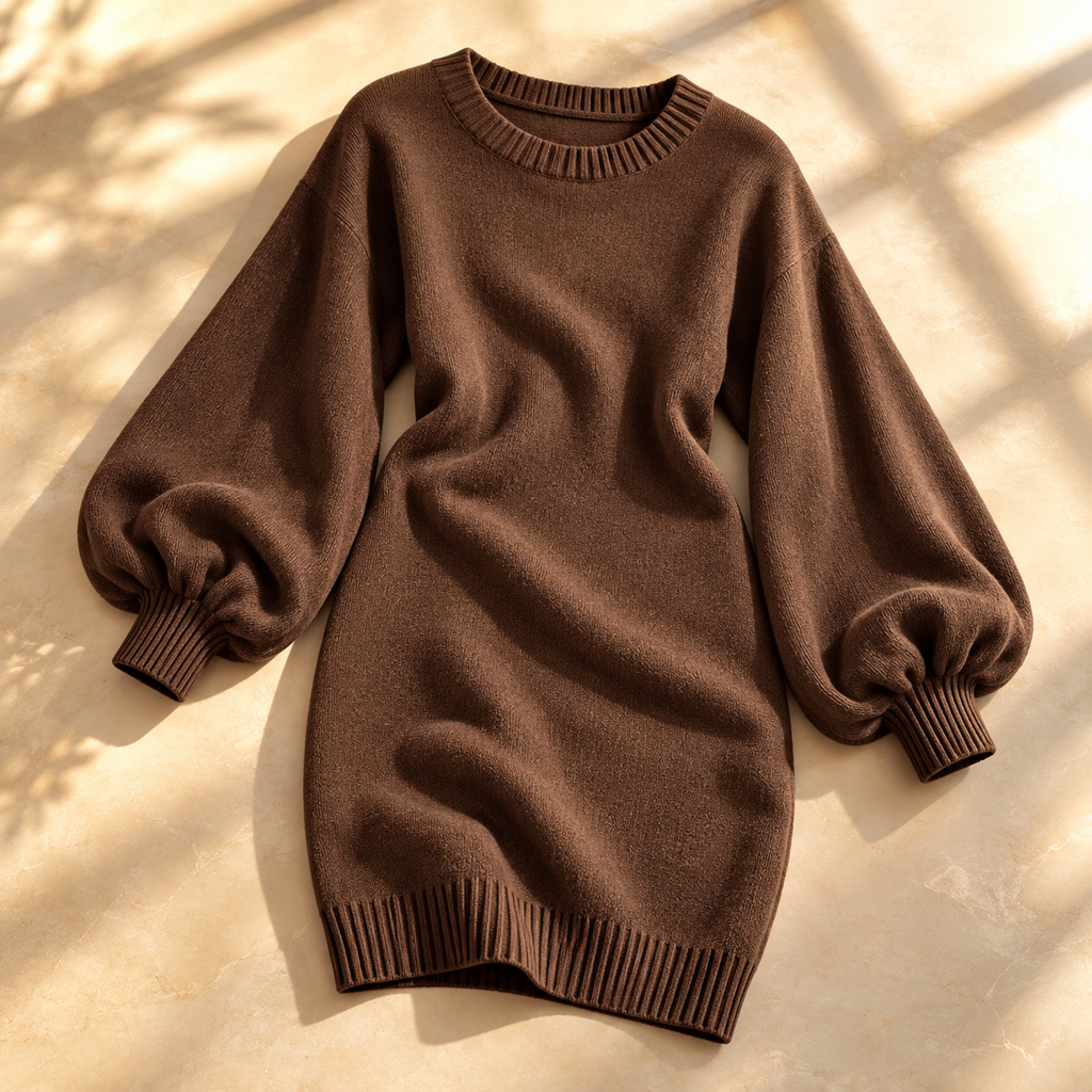 Margot Lantern Knit Dress Women's