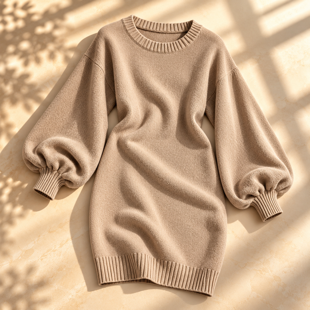 Margot Lantern Knit Dress Women's