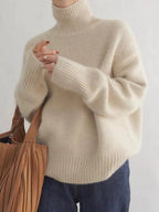 AZZURRA Renelora Turtleneck Sweater Fall Knit Chunky Pullover