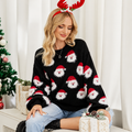 Magnolia Santa Knit Christmas Jumper Women's