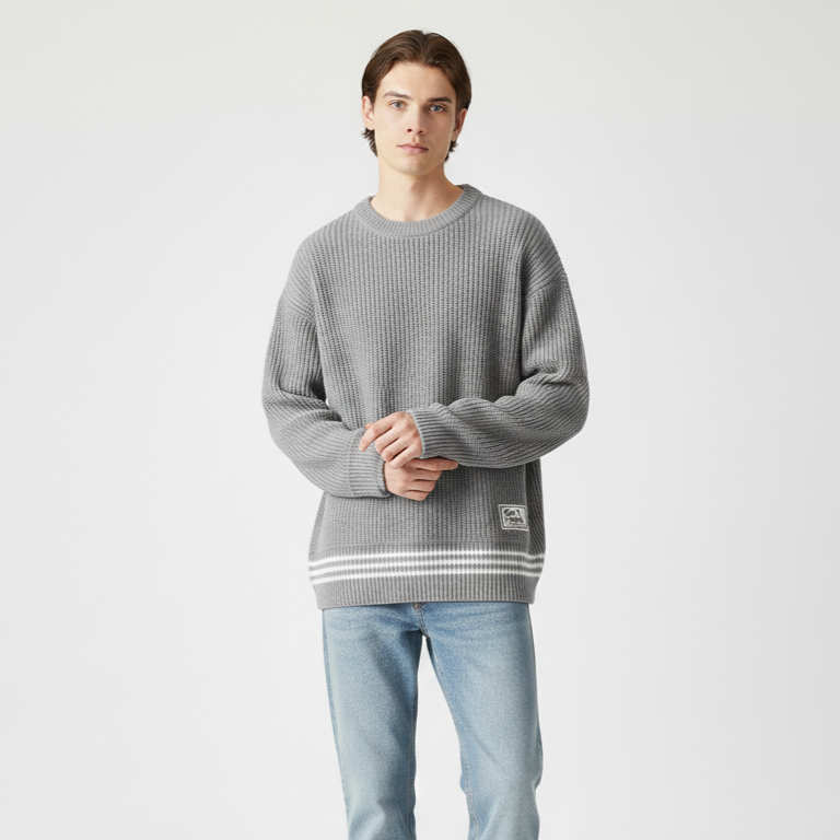 Minimalist Knit Sweater for Men – Comfort You Can Feel