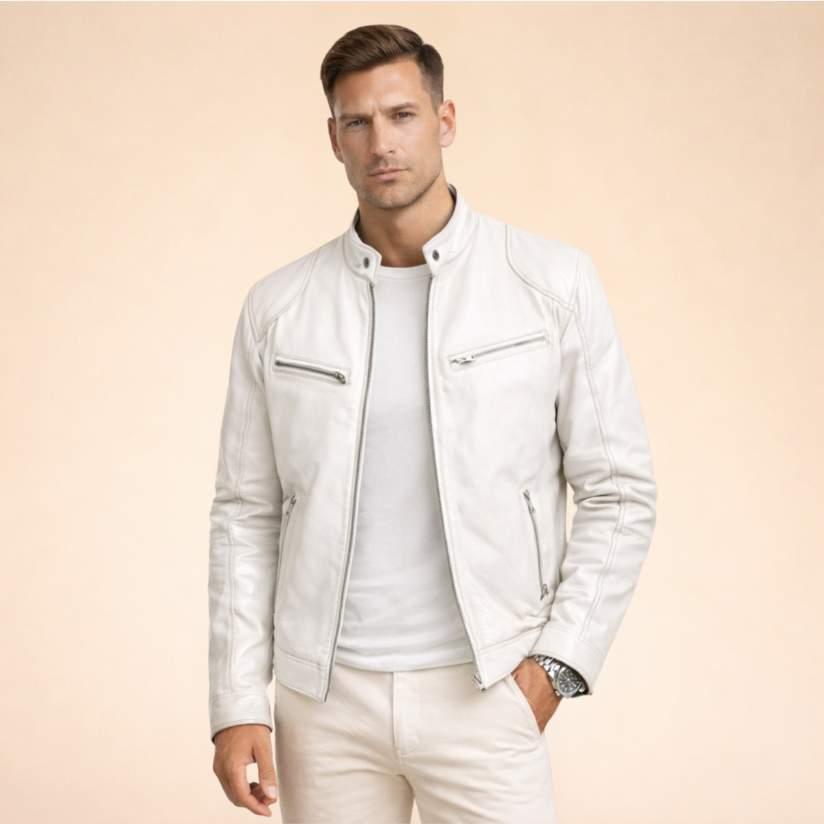 Riverstone Wear Adrian Men's Modern Lightweight Polyester Jacket