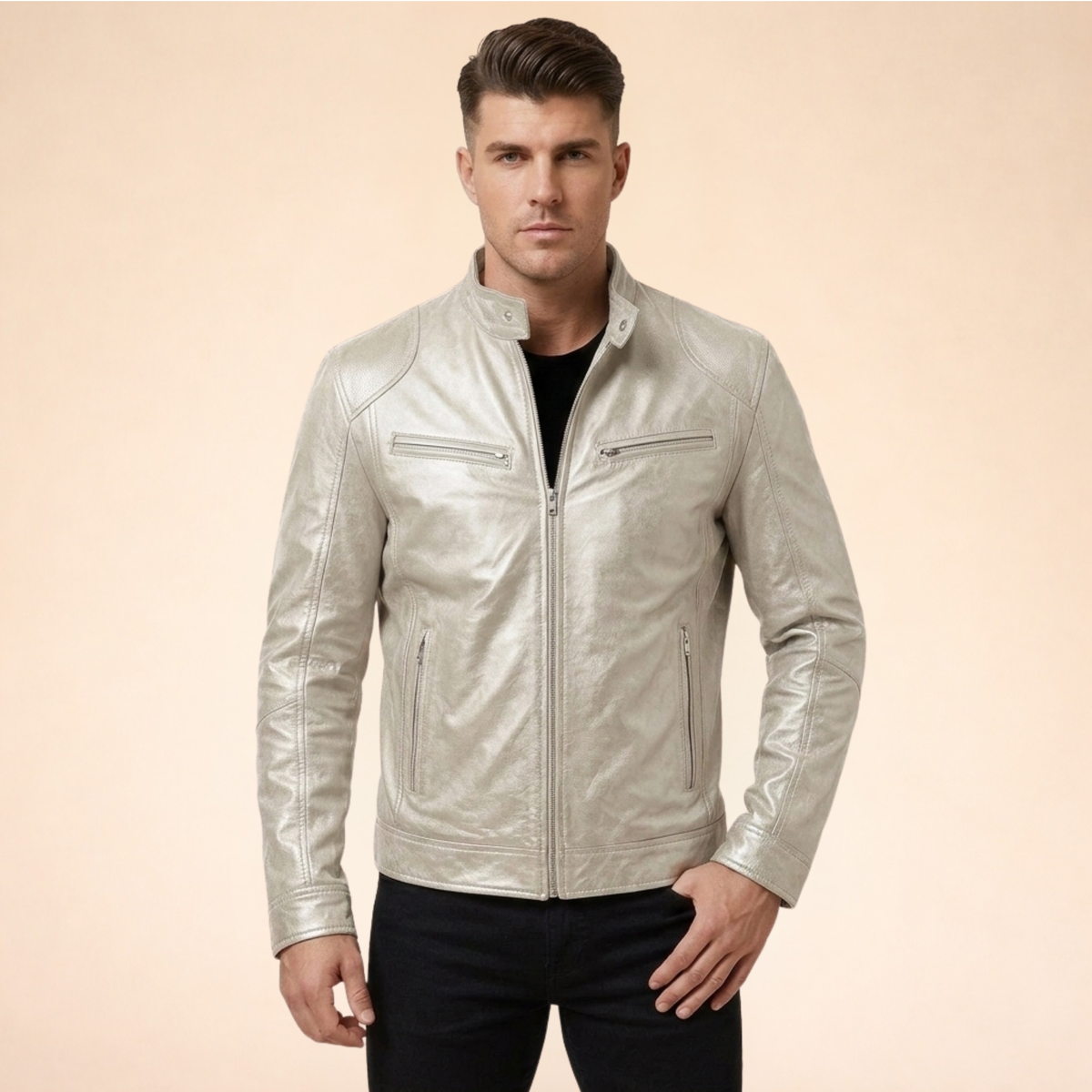 Riverstone Wear Adrian Men's Modern Lightweight Polyester Jacket