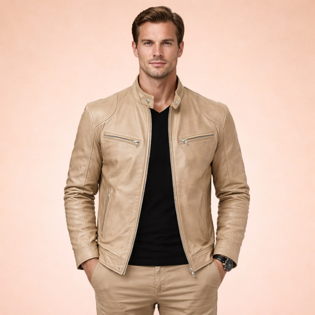 Riverstone Wear Adrian Men's Modern Lightweight Polyester Jacket