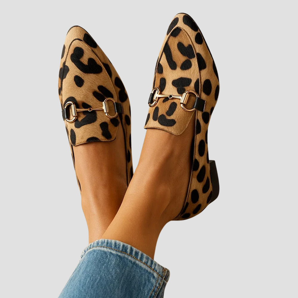 The Hills Nashville Judith Orthopedic Loafers Animal-Texture Women's