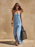 Ayleen Side Slit Maxi Dress Women's