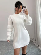 Odalys Mock Neck Sweater Dress Women's