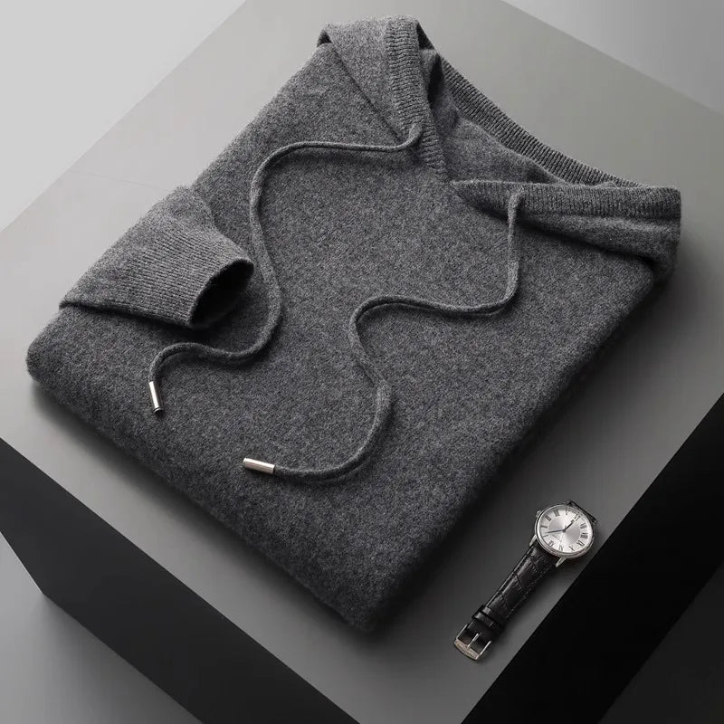 Montaro Merino Wool Hoodie Men's