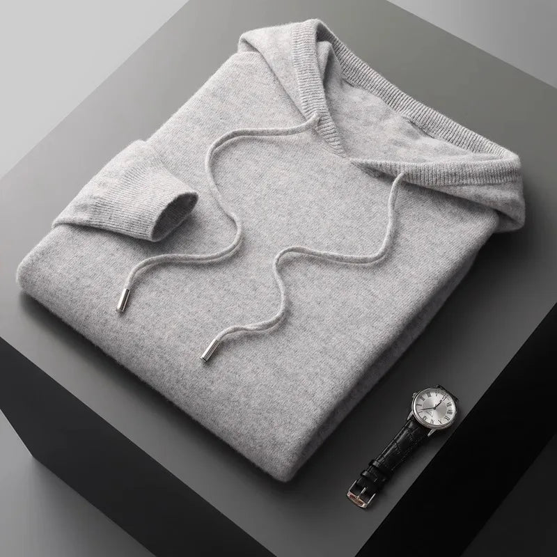 Montaro Merino Wool Hoodie Men's