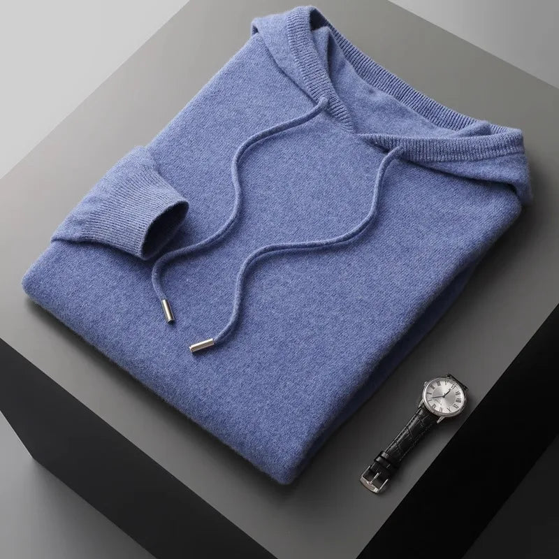 Montaro Merino Wool Hoodie Men's