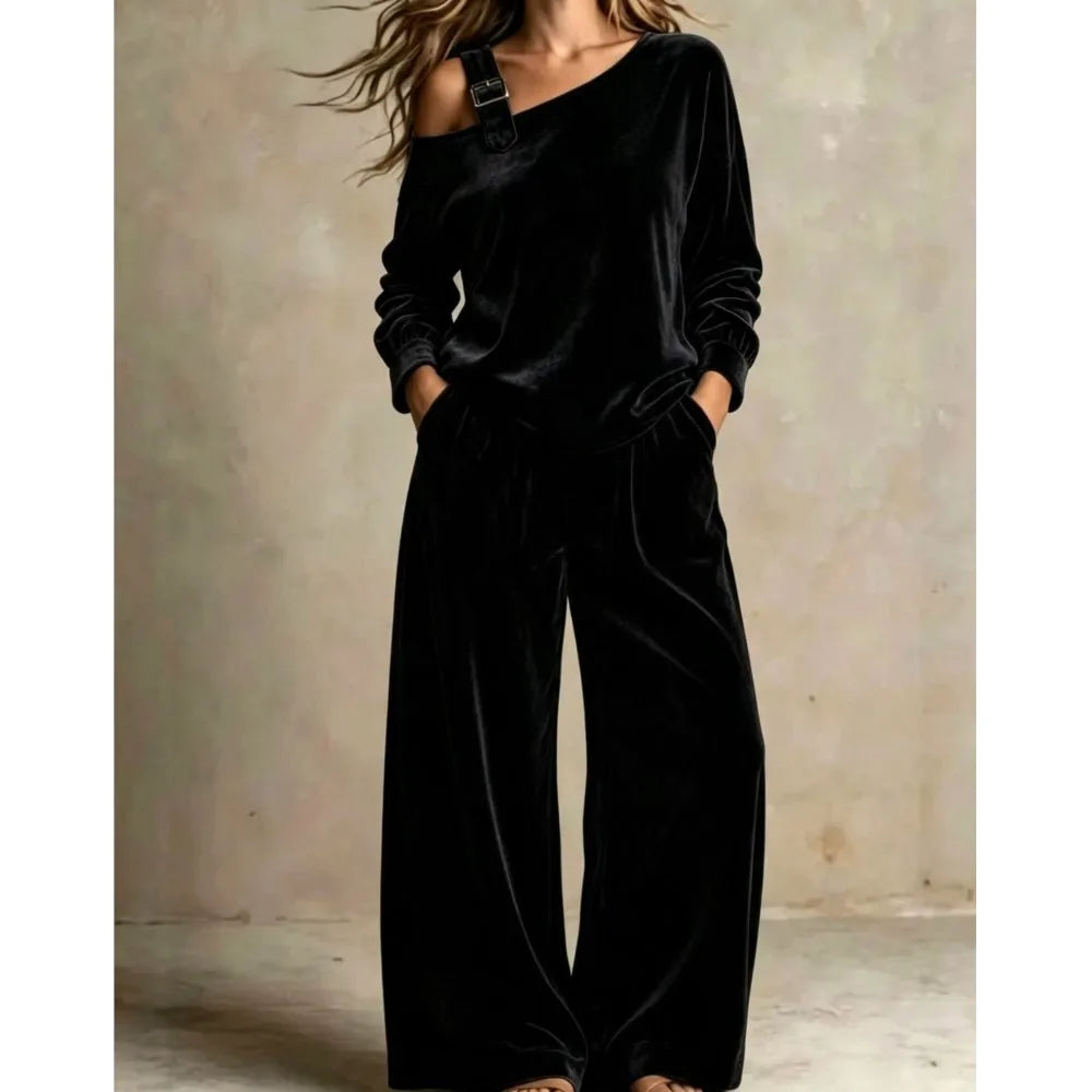 Halcyon Buckle Strap Two-Piece Set Women's