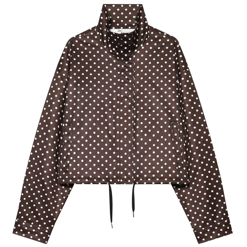 Haven Beck Marlena Cropped Bomber Jacket Women's