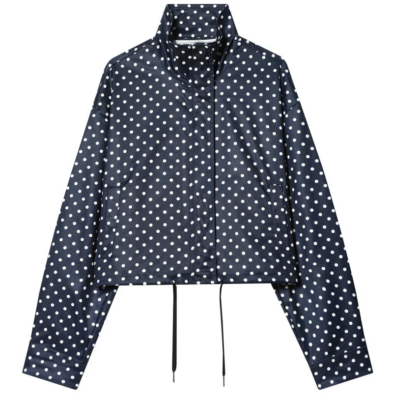 Haven Beck Marlena Cropped Bomber Jacket Women's