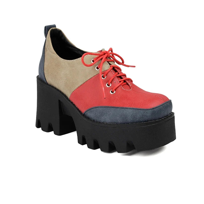 Harlowe Platform Lace-Up Shoes Women's