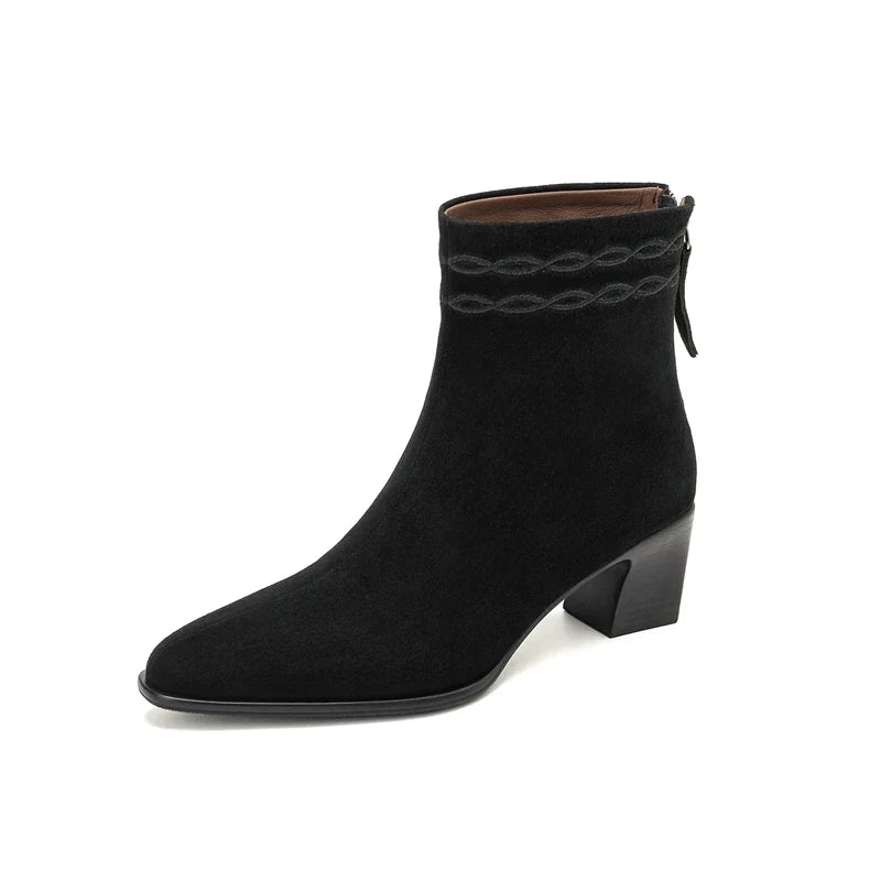 Marisol Square Toe Ankle Boots Women's