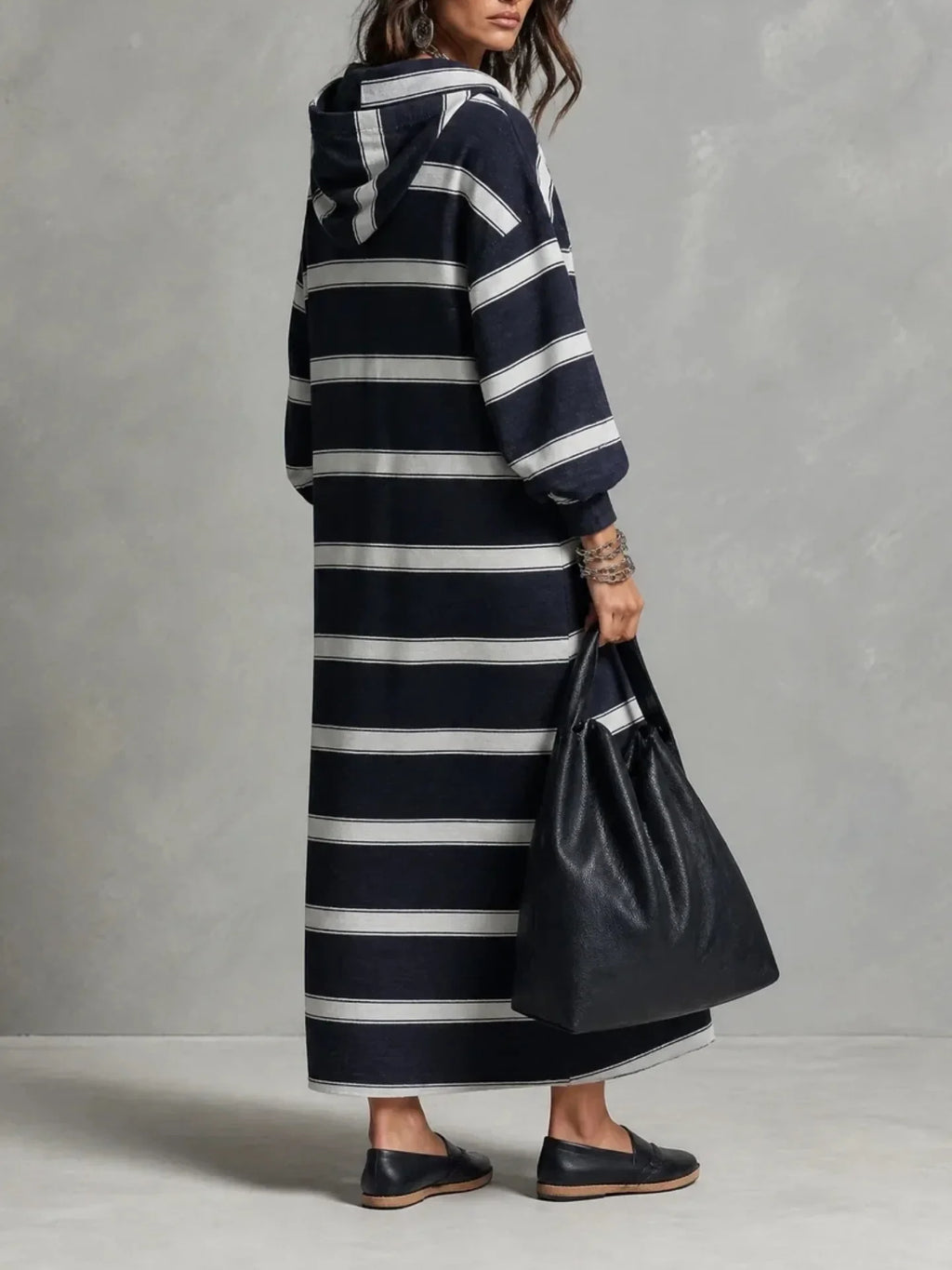 Nolana Half Zip Hoodie Dress Women's