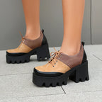 Harlowe Platform Lace-Up Shoes Women's